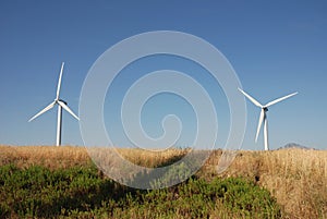 Turbine eoliche, in sud Italia photo