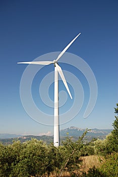 Turbine eoliche, in sud Italia photo