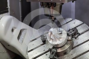 turbine wheel milling process