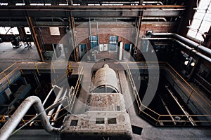 Turbines Inside Coal Power Plant - Indiana Army Ammunition Depot - Indiana