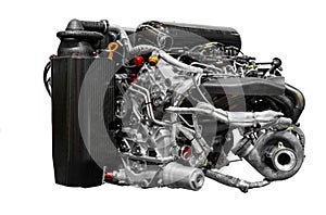 Turbo car engine