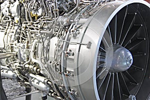 Turbo jet engine photo