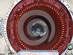 Turbogenerator Windings after Maintenance in Thermo Power Plant for Electricity Generation