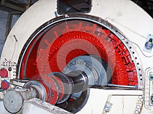 Turbogenerator Windings after Maintenance in Thermo Power Plant for Electricity Generation