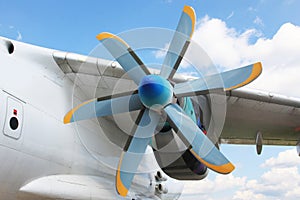 Turboprop jet engine