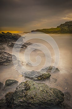 Turbulent Sea in Wales