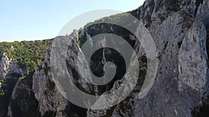 Turda Gorges in Romania, Aerial Landscape