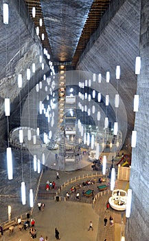 Turda Salt Mine big hall