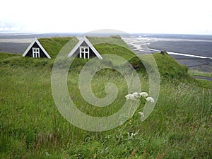 Turfhouses, Skaftafell National Park, Iceland