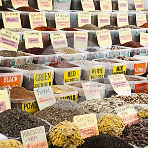 The Turgutris market in Turkey photo