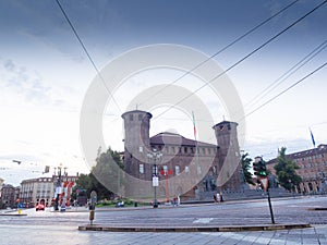 Turin, italy, building in the city center