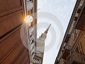 Turin, italy, building in the city center