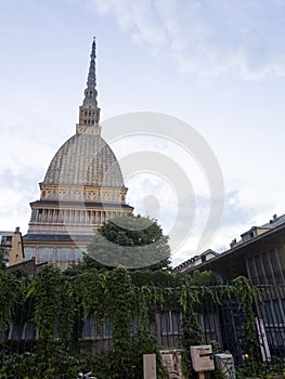 Turin, italy, building in the city center