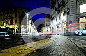 Turin, italy, building in the city center