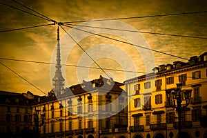 Turin, Italy - Mole Antonelliana view