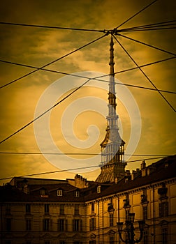 Turin, Italy - Mole Antonelliana view