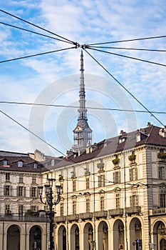 Turin, Italy - Mole Antonelliana view