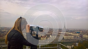 Tower viewer of Turin