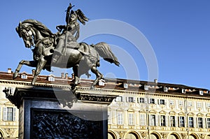 Turin, Piazza San Carlo photo