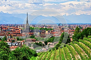 Turin in Piedmont, Italy photo