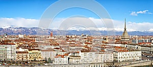 Turin (Torino) high definition panorama photo