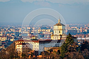 Turin (Torino) Monte dei Cappuccini e Chiesa di Santa Maria al Monte