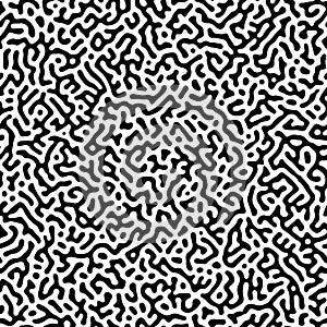 Turing reaction diffusion seamless pattern made via morphogenesis photo