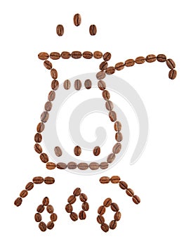 Turk with coffee. photo