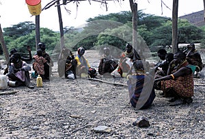 Turkana old women