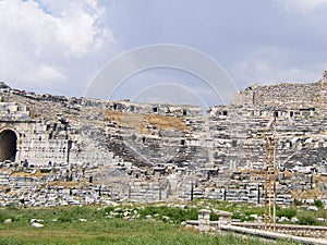 Turkey, ancient Miletus amphitheatere