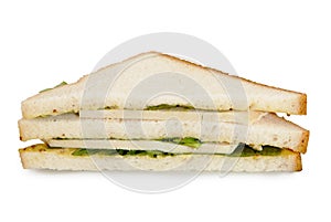 Turkey breast club sandwich