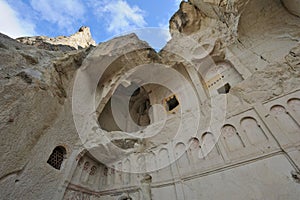Turkey Cappadocia. Goreme (Gereme) open air museum