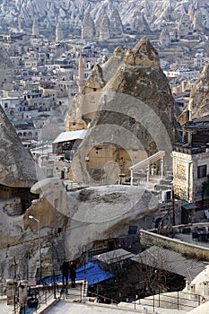 Turkey. Cappadocia. Goreme (Gereme) open air museum