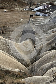 Turkey. Cappadocia. Goreme (Gereme) open air museum