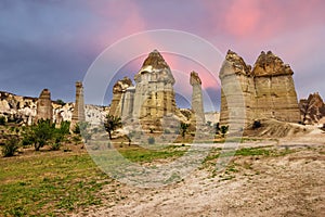 Turkey, Cappadocia, landscape, Goreme national park