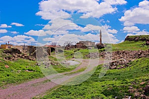 Turkey. Cappadocia. Travel. Beautiful sunny landscape