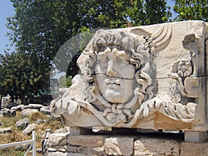 Turkey: Didim the famous head of Medusa