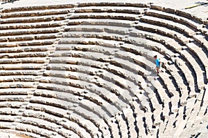 in turkey europe the old theatre and gray