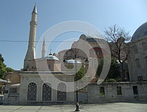 Turkey, Istanbul, Fatih, Ayasofya Meydani (Hagia Sophia Square), Hagia Sophia Church