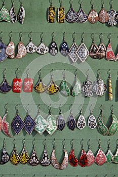 Turkey, Istanbul, turkish earings for sale