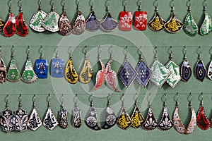 Turkey, Istanbul, turkish earings for sale