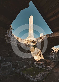 Turkey izmir agora ancient city