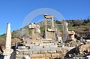 Turkey, Izmir, Bergama in ancient Greek Hellenistic bath, this is a real civilization, baths