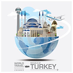 Turkey Landmark Global Travel And Journey Infographic