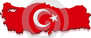 Turečtina vlajka 3