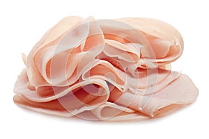 Turkey meat slices photo