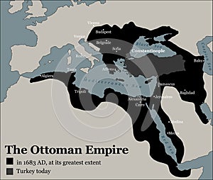 Turkey Ottoman Empire Greatest Extent