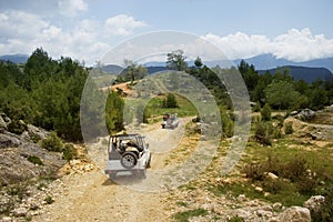 Turkey's jeep safari