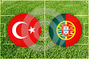 Turkey (Turkiye) vs Portugal football match