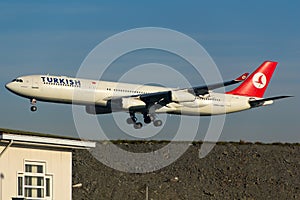Turkish Airlines Airbus A340 Plane